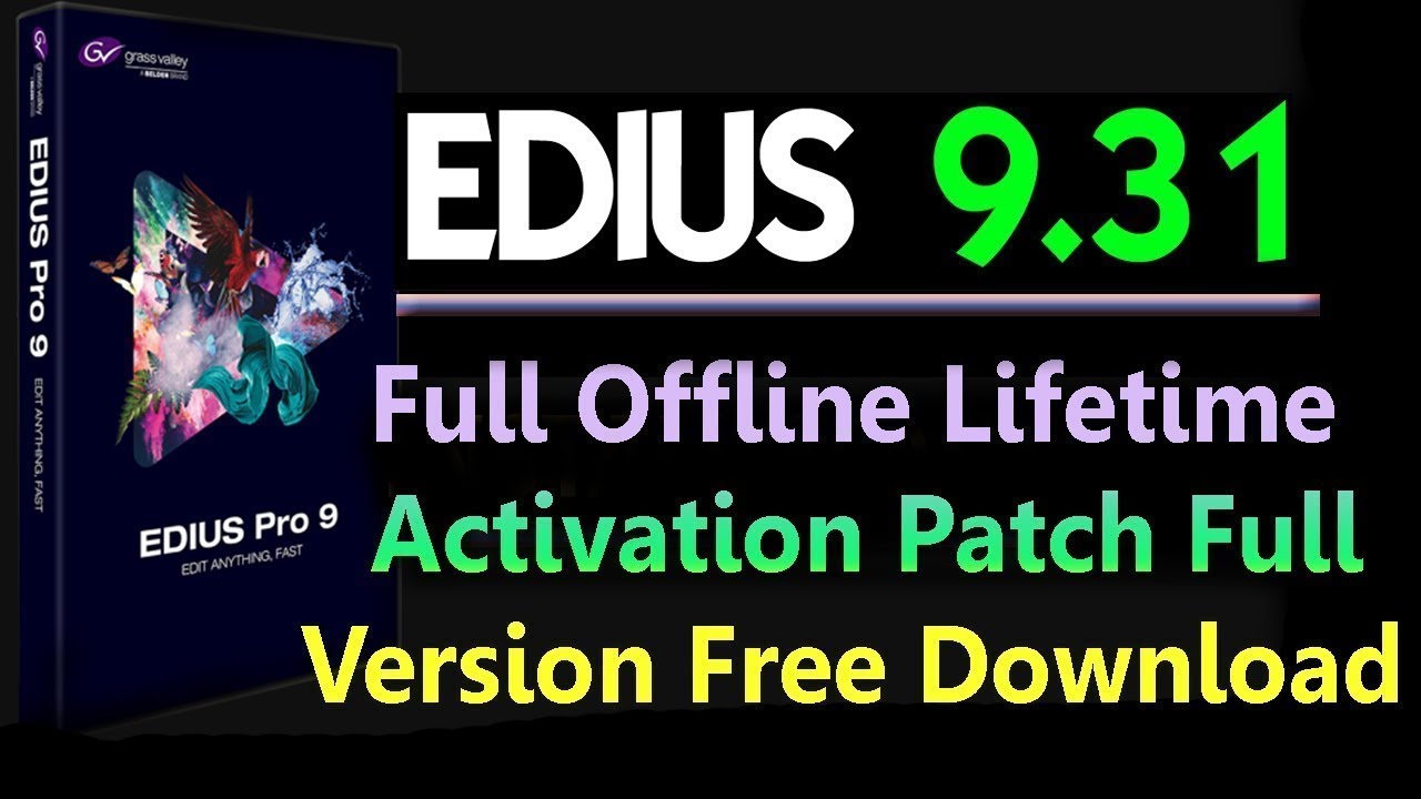 edius new project 2019 free download